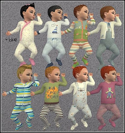 Sims 2 Baby Clothes