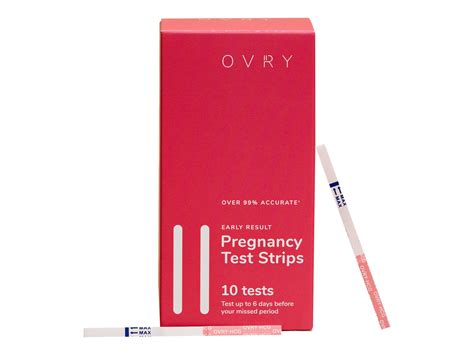 Ovry Pregnancy Test Strip 10s