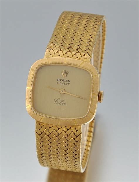 Rolex Cellini 18k Gold Watch