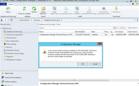 A Quick Look At System Center Configuration Manager Technical Preview Version Just