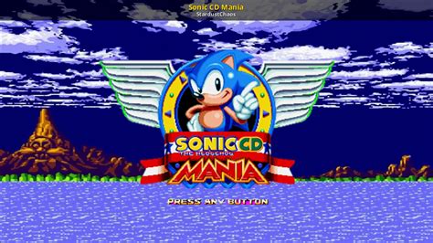 Sonic Cd Mania Sonic Cd 2011 Works In Progress