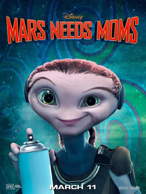 Three New Posters Tease Disney S Mars Needs Moms Animation Magazine