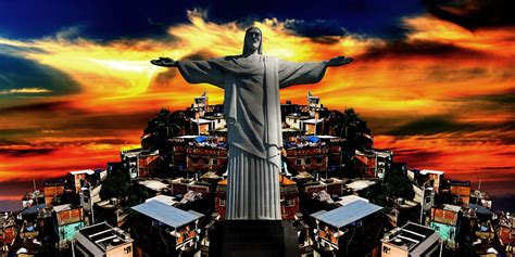 Free Download Hd Wallpaper Christ Redeemer Illustration Rio De