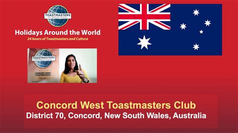 Meeting 2 Concord West Toastmasters Club D70 Australia Youtube