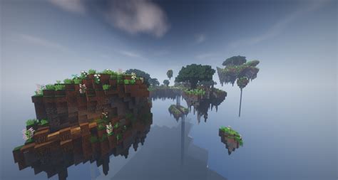 Spawn Floating Islands Minecraft Map