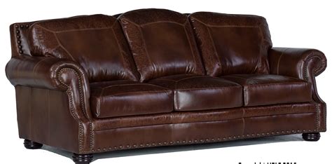The origin of the chesterfield sofa is a bit of a mystery. USA Premium Leather 9750 Traditional Leather Sofa with ...