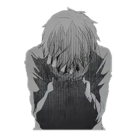 Sad Anime Boy Crying Black And White Anime Sad Crying Drawing