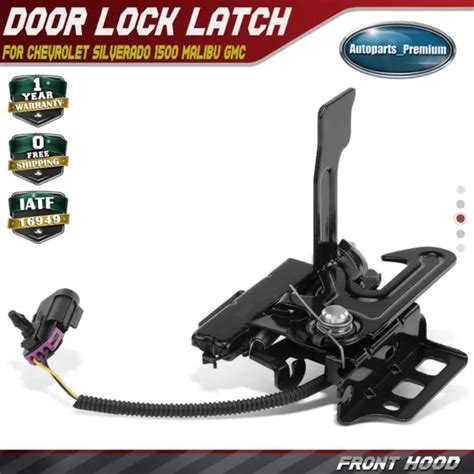 front hood latch release w ajar switch for chevrolet silverado 1500 malibu gmc 26 51 picclick