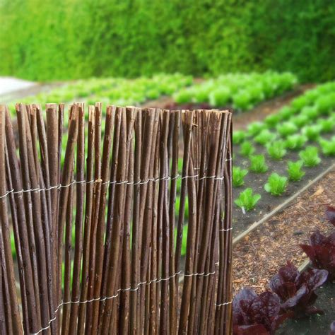 Willow Fence Panel 100cm Lenght X 15cm Height 5 Panels 10x1m Fence