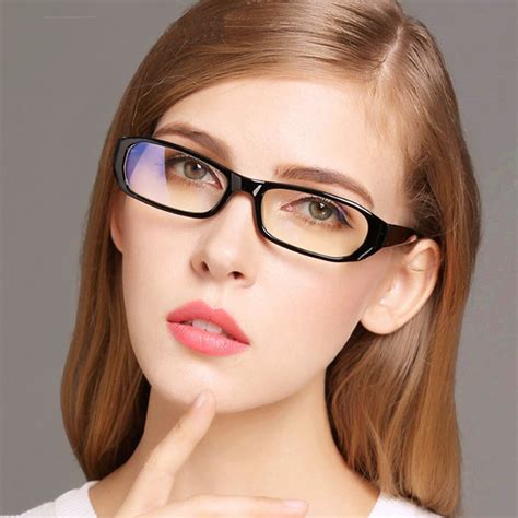 clear lens fashion geek glasses black frame womens glasses men eyeglasses computer glasses