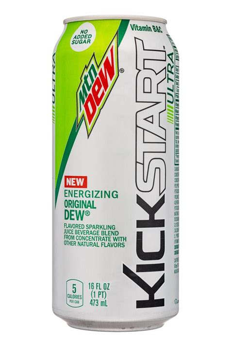 Energizing Original No Sugar Mountain Dew Kickstart