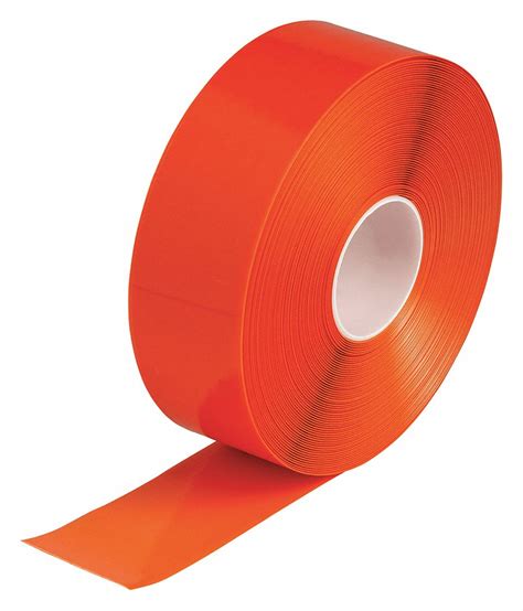 Brady Floor Marking Tape Solid Continuous Roll 3 Width 1 Ea