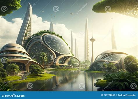 The Future Of Cities Is Here Utopian Vision Of A Green And Futuristic