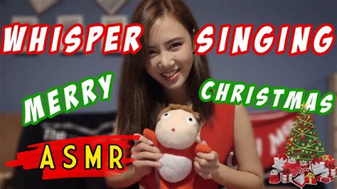 Asmr Whisper Singing Merry Christmas Voice Message For You Youtube