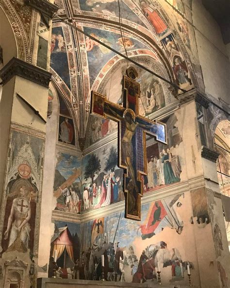 Legends Of The True Cross Frescoes By Piero Della Francesca Basilica