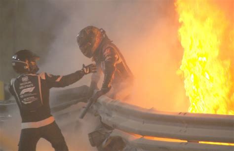 Feuerkatastrophe bei Formel-1- Grand Prix von Bahrain ...