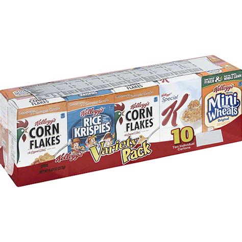 Kelloggs Cereal Variety Pack Cereal Donelans Supermarkets