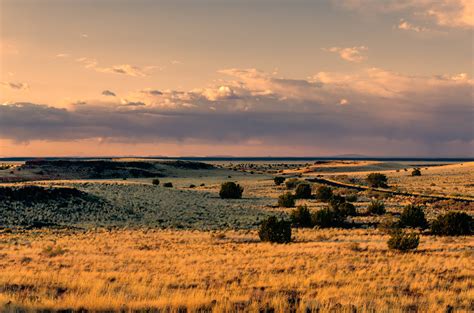 Prairie At Sunset 4k Wallpaper