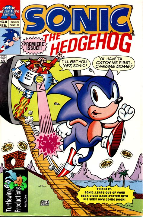 Sonic Archie Adventure Series February 1993