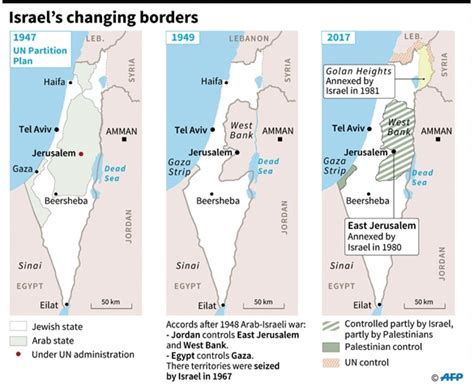 50 Years After Six Day War Israeli Palestinian Divide Widens World