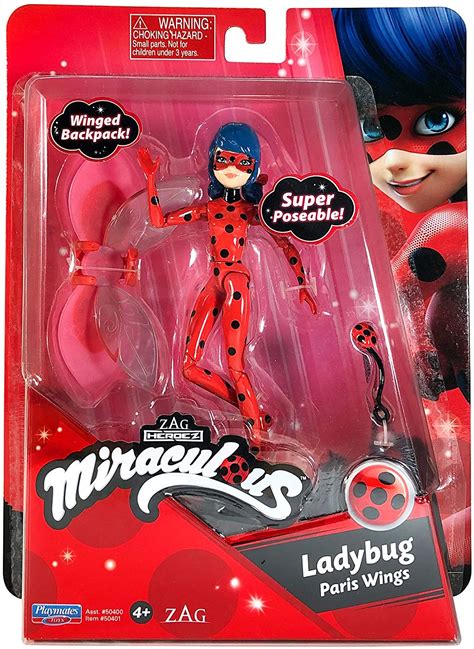 Miraculous Ladybug Playmates Articulated Doll Figures Of Ladybug