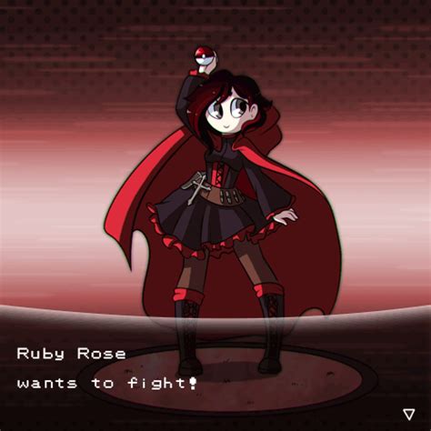 Ruby Rose Wants To Battle Rwby Know Your Meme