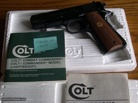 Colt Lw Commander Orig Box