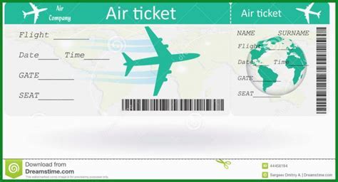 Flugticket selber basteln vorlage : Ticket vorlage zum bearbeiten kostenlos — use our smart ...