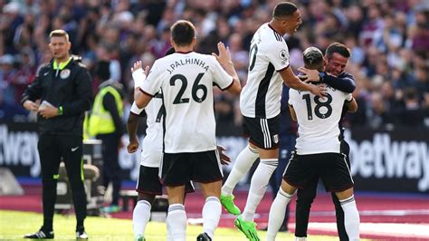West Ham 3 1 Fulham Contentious Gianluca Scamacca Strike Helps Hammers Record Back To Back Wins