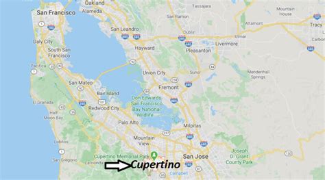 Where Is Cupertino California What County Is Cupertino In Where Is Map