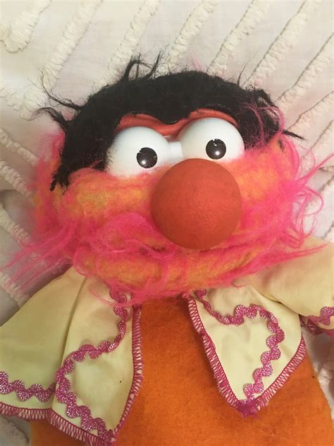 Fisher Price Muppet Animal Puppet Doll Jim Henson Rare Etsy Muppets