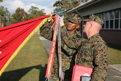 8th Communications Battalion Earns New Battle Streamers Marine Corps