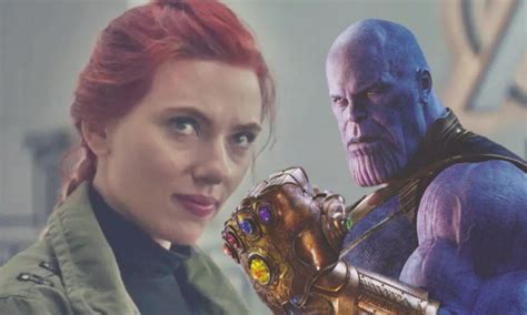Esta Pudo Ser La Batalla Entre Thanos Y Black Widow En Endgame