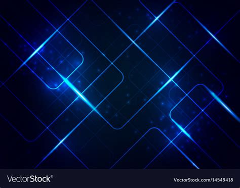 Abstract Lines Circuit Board Digital Background Vector Image