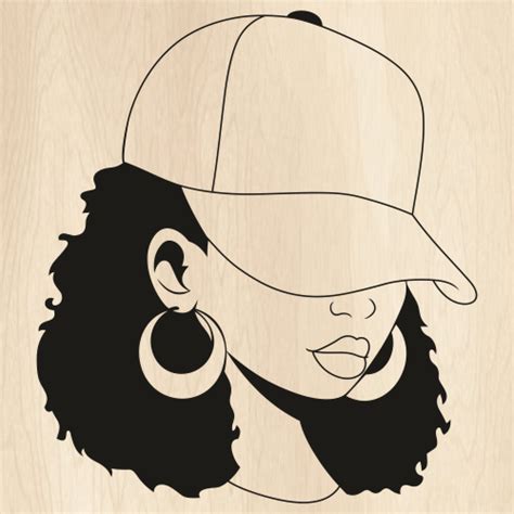 African Hats African Women Hat Clips Afro Girl Afrocentric Cdr
