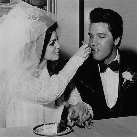 Tbt Elvis And Priscilla Presleys Wedding Photos