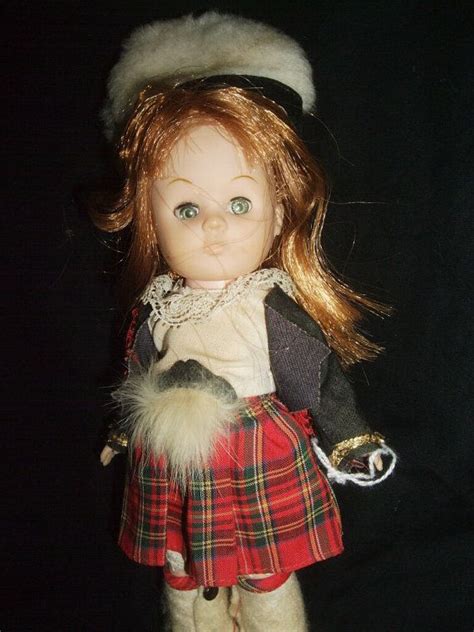 70s Vogue Ginny Scotland Doll Etsy Scottish Plaid Vogue Dolls