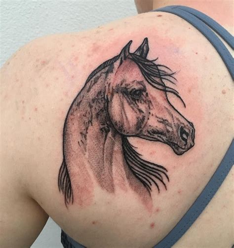 Horse Tattoo Design Horse Galloping Neo Trad Heart Tattoo Designs