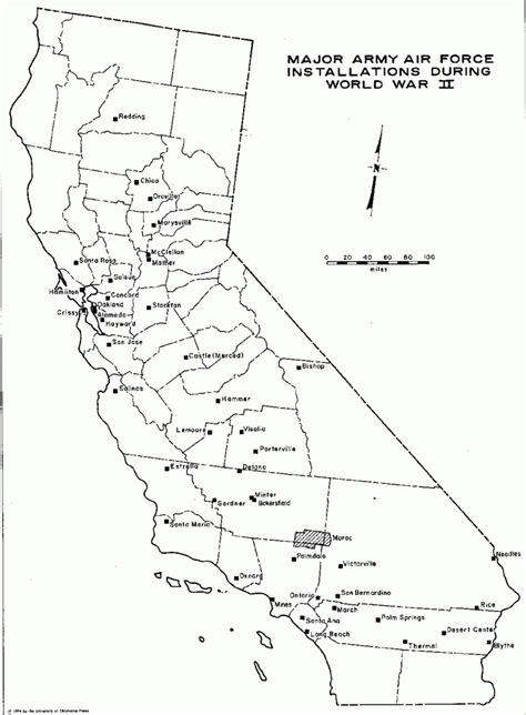 Map Of Military Bases In California Secretmuseum Map Of Army Bases