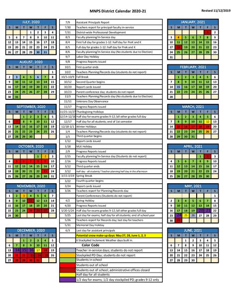 School Calendar 2020 To 2021 Broward County