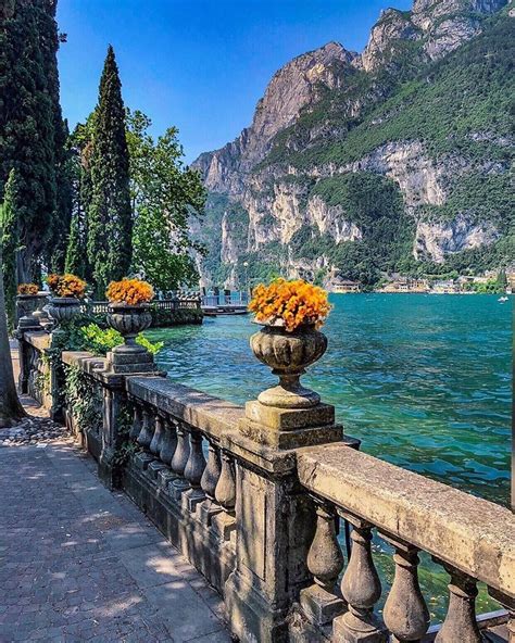 Lago Di Garda 🌹 Em 2020 Lindas Paisagens Lugares Para Viajar