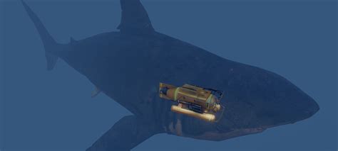 Resized Megalodon Shark Meg Monster Of The Depth Gta5