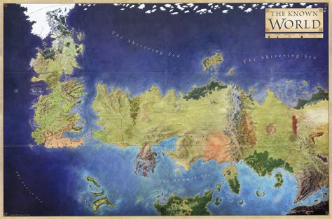 High Resolution Game Of Thrones 3d Map Malaybahir