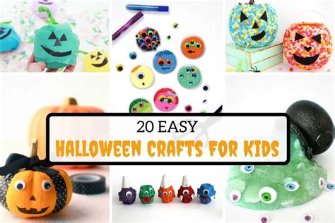 Easy Halloween Crafts For Kids 5 Minutes For Mom
