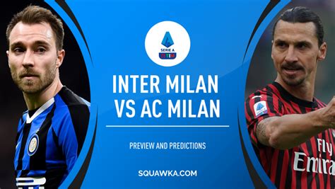 Analysis on previous betting tips result for inter milan and spezia in italy serie a. Inter Milan v AC Milan: TV info, live stream, prediction ...