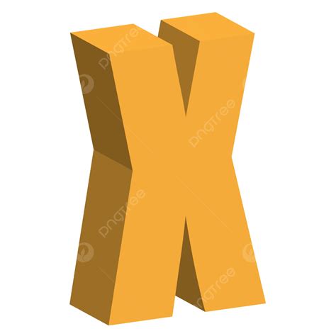 Free Svg Files Vector Png Images Gold Alphabet X Free Eps File