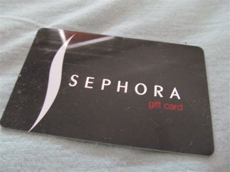 This is another obvious one! So I got this Sephora gift card for Xmas from...
