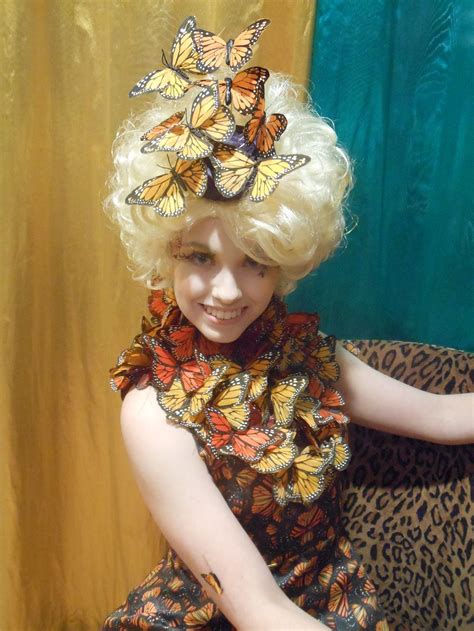 Effie trinket butterfly dress progress. 14 Badass YA-Inspired Halloween Costumes That No One Else ...