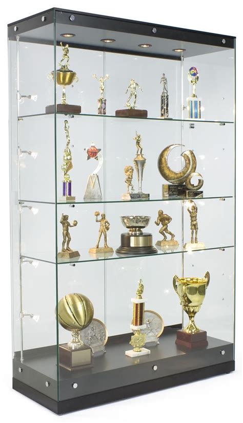 This Award Display Is 48 Wide And Has Side And Top Lighting Trophy