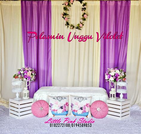 Founded in 2012, planet pengantin is a syariah compliance bridal services provider business entity. DIY Wedding Rental: Pelamin Bajet - Pakej Unggu Violet